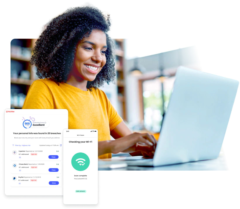 McAfee VPN offers personalized protection