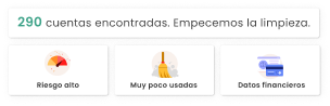 online acount cleanup