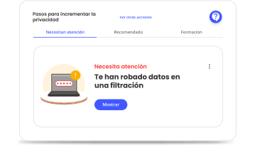 McAfee Identity Theft Protection te avisa de los robos de datos personales que sufras.